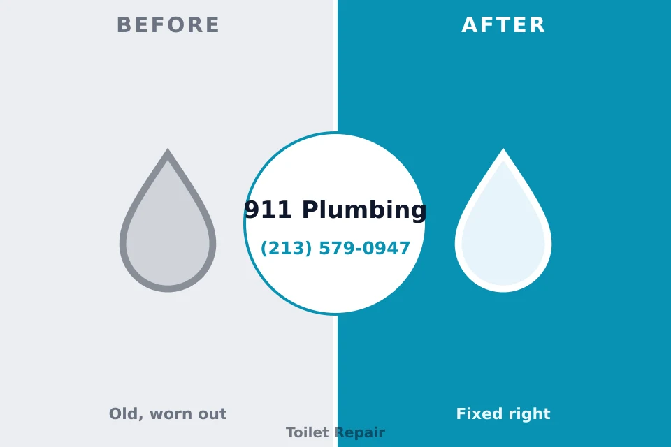 Before and after: plumbing repair Citrus Hills, FL